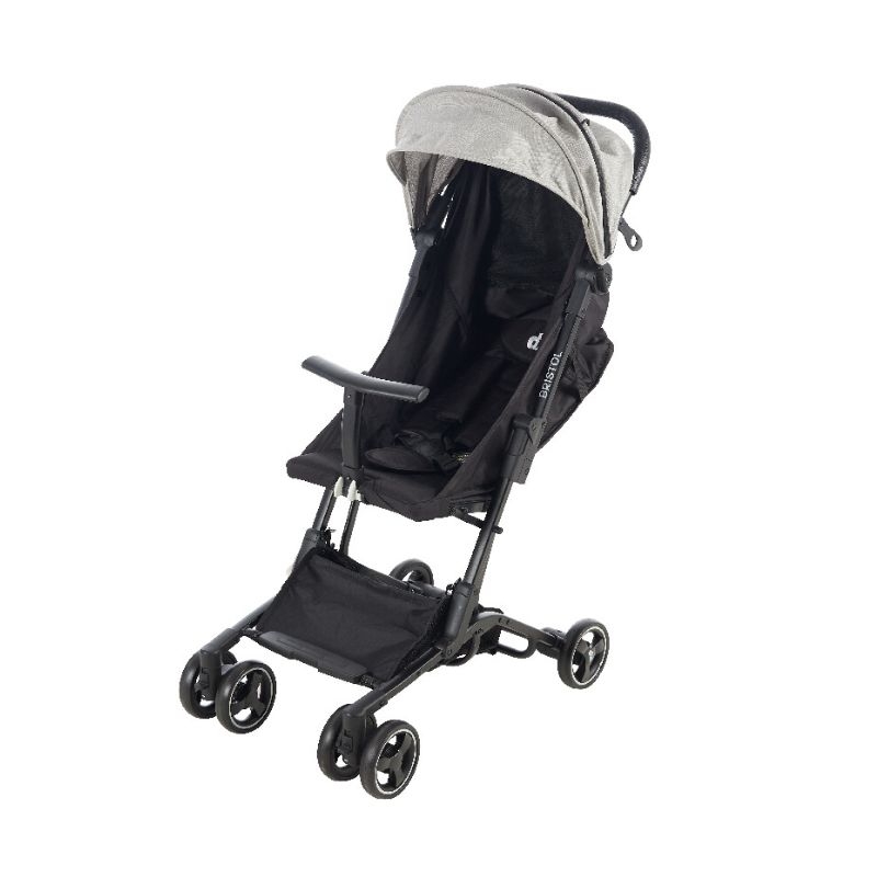 Coche Liviano Bristol Negro y Crema