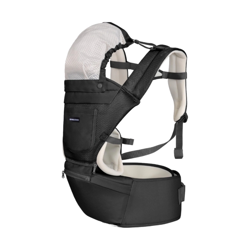 Canguro Chloe Mesh Negro