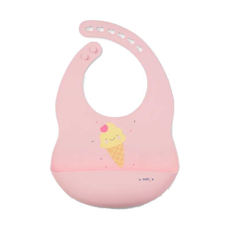 Babero Ice Cream Silicón