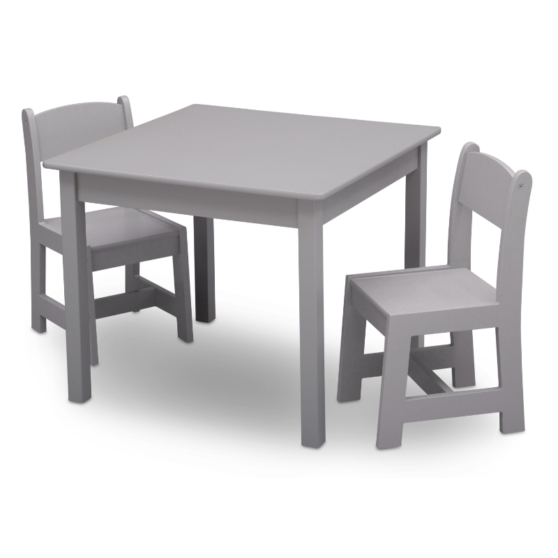 Mesa con 2 Sillas MySize Gris