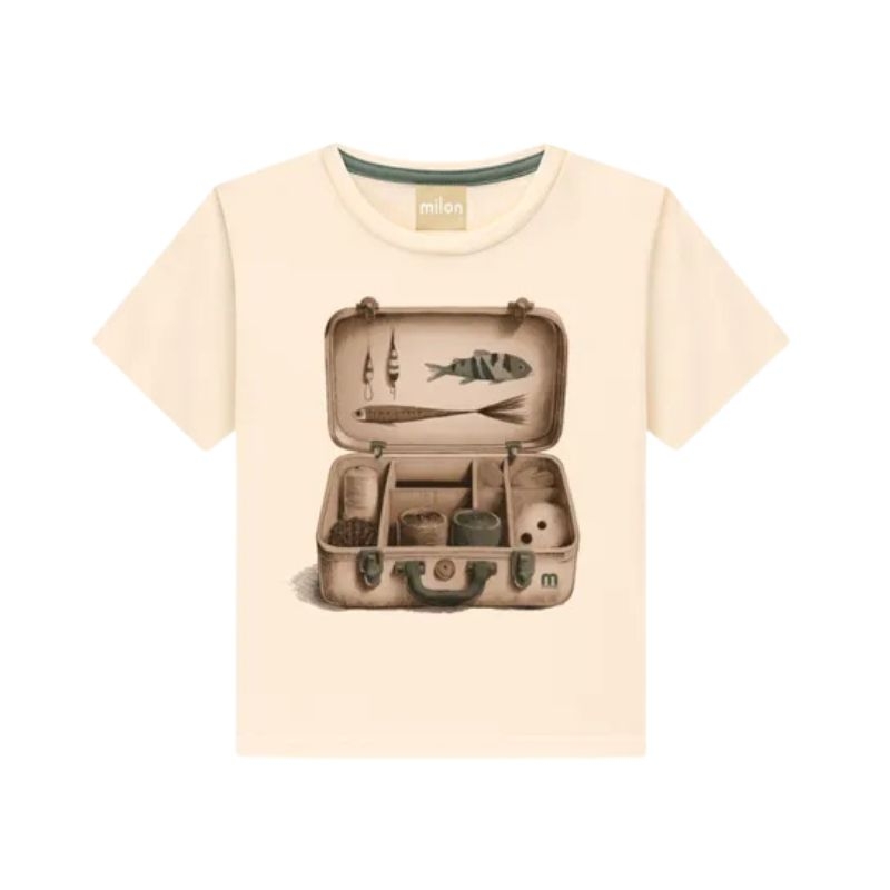 Camiseta Manga Corta Bebé Niño Milon 18 a 36M
