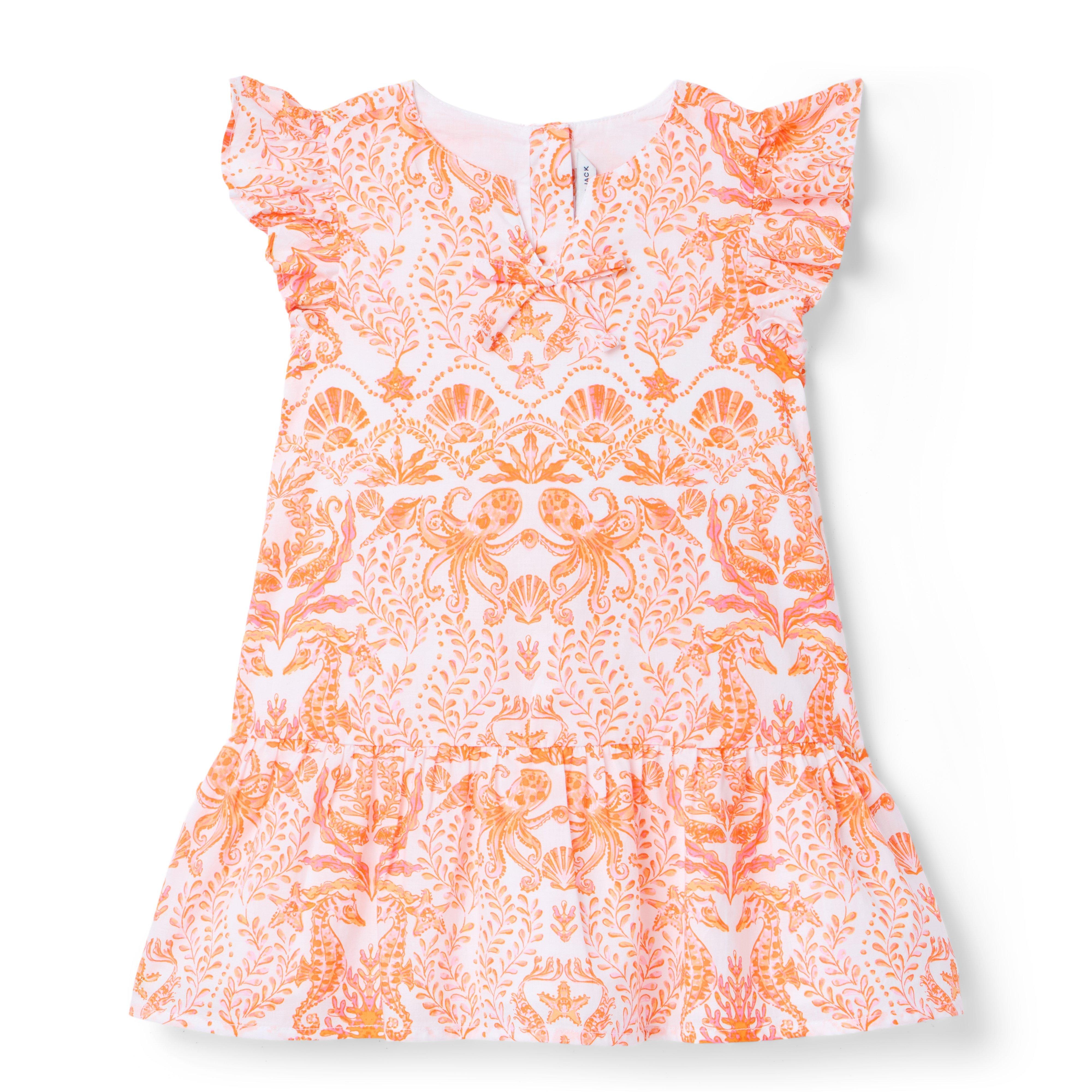 Vestido Estampado para Niña Coral Janie and Jack
