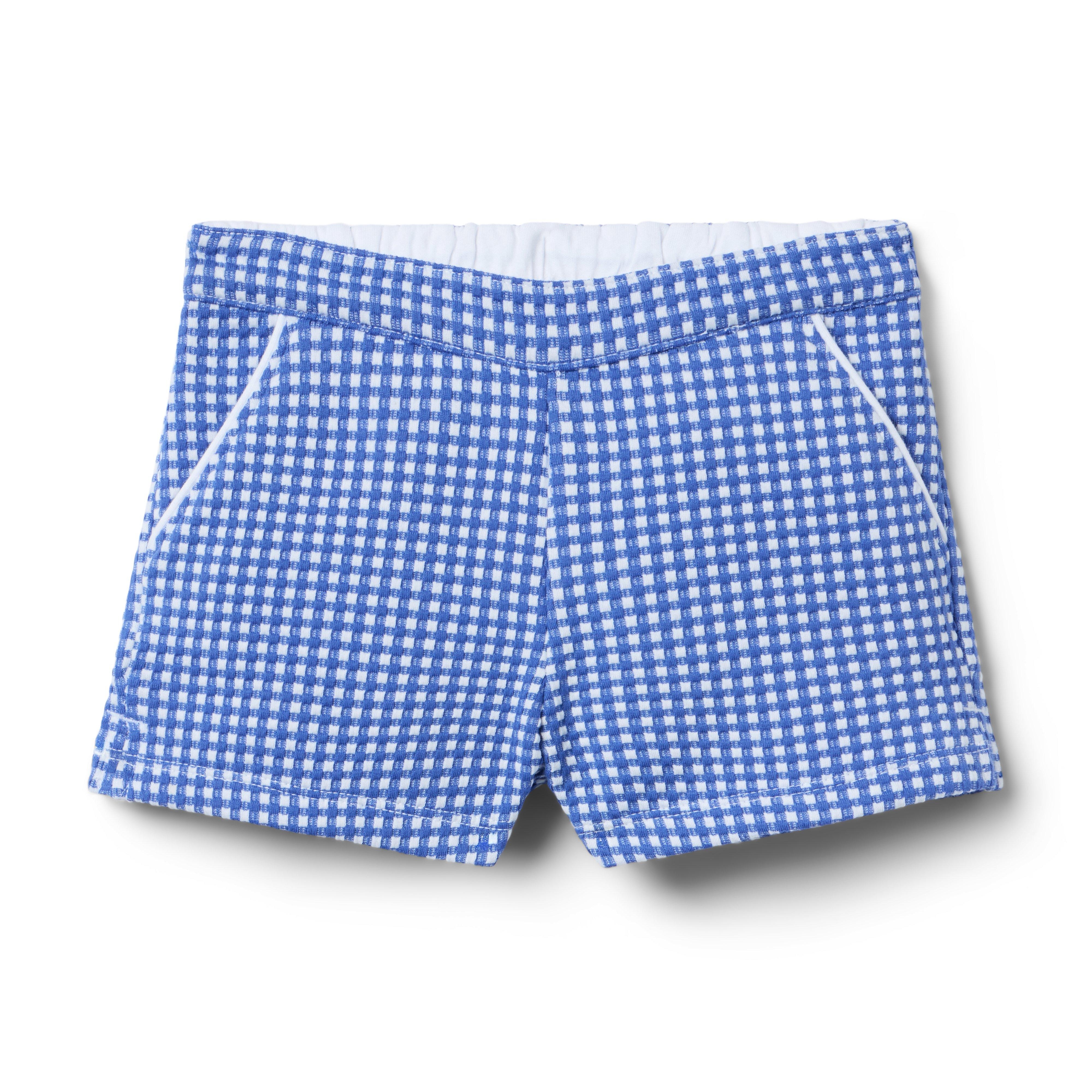 Short Cuadros para Niña Azul Janie and Jack