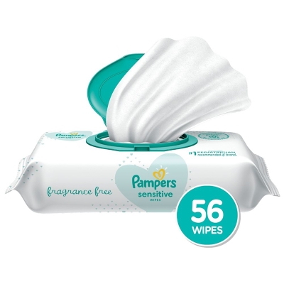 Toallitas Húmedas Para Bebe Sensitive Travel Pampers 56 Und/Paq