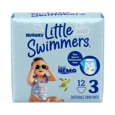 Pañales Huggies Little Swimmers Talla P 12 Unidades