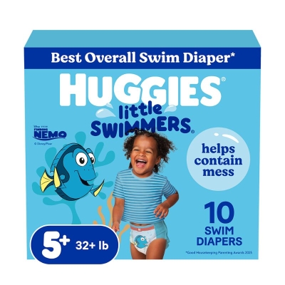 Pañales Huggies Little Swimmers Talla G 10 Unidades
