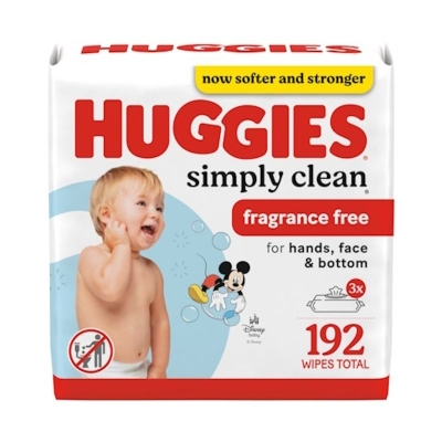 Toallas Húmedas Huggies Simply Clean 192 Unidades