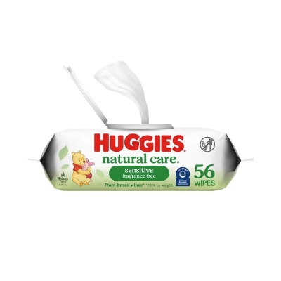 Toallas Húmedas Huggies Natural Care 56 Unidades