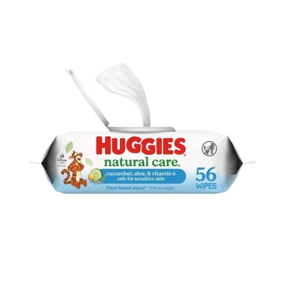 Toallas Húmedas Huggies Natural Care 56 Unidades