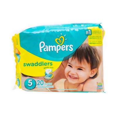 Pamper's Pañal Desechable Swaddlers Talla 5