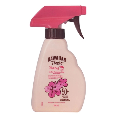 Protector Solar Para Bebe Spf 50+ Hawaiian Tropic 240 Ml