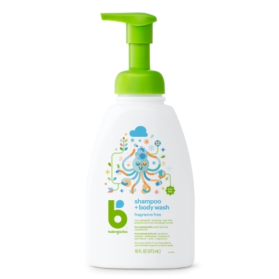 Shampoo Y Body Wash Sin Fragancia Babyganics 16 Onz