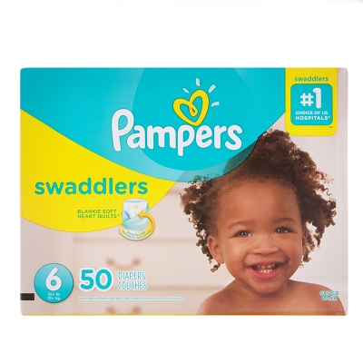 Pañales Swaddlers S6 Super Pack Pampers 50 Und/Paq