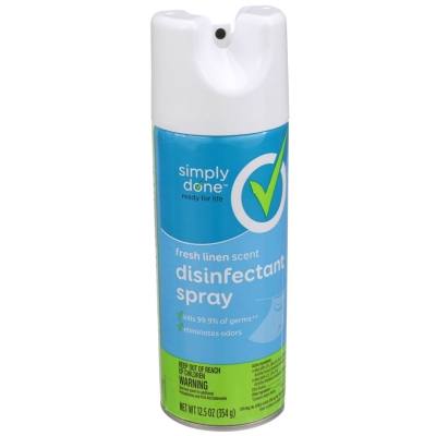Simply Done Spray Desinfectante Lino Fresco 12.5 oz