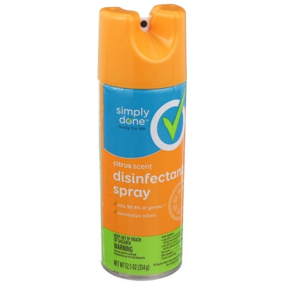 Simply Done Spray Desinfectante Citrus 12.5 oz
