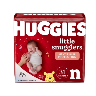 Pañales Little Snugglers Huggies 31 Und/Paq