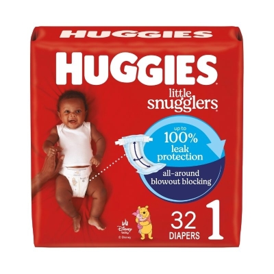 Pañales Huggies Little Snugglers Etapa 1/P 32 Unidades