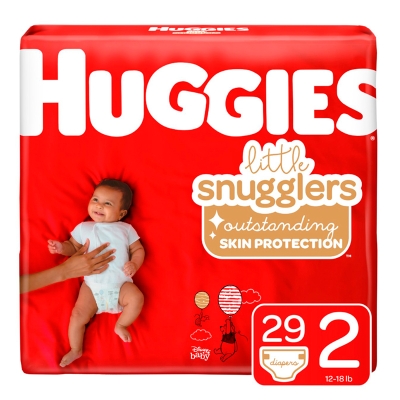 Pañales Little Snugglers Paso 2 Huggies 29 Und