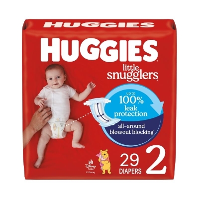 Pañales Huggies Little Snugglers Etapa 2/M 29 Unidades