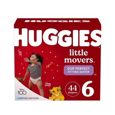 Pañales Etapa #6 Huggies Little Movers 44 Und/Paq