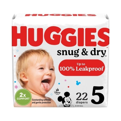 Pañales Huggies Snug & Dry Etapa 5/XXG 22 Unidades
