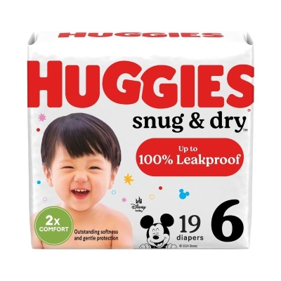 Pañales Huggies Snug & Dry Etapa 6/XXXG 19 Unidades