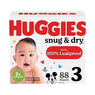 Pañales Huggies Snug & Dry Etapa 3/G 88 Unidades