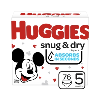 Huggies Pañal Desechable Snug & Dry Talla 5