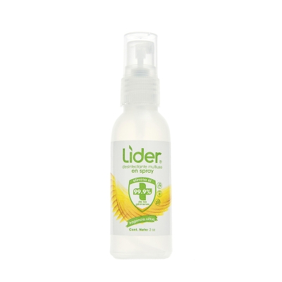 Spray Antibacterial Fragancia Citrus Líder 2 Onz