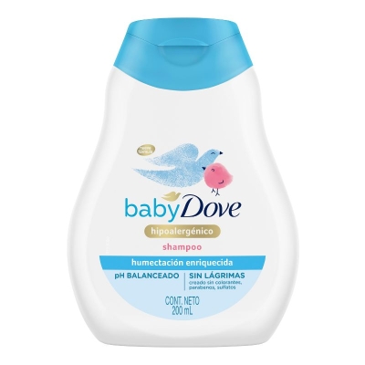 Shampoo Hidratación Enriquecida Dove Baby 200 Ml