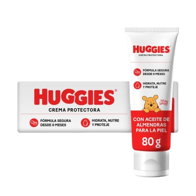 Crema Protectora Huggies Almendras 80 G