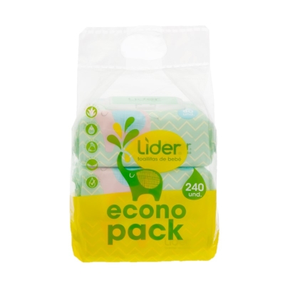 Toallas Húmedas Para Bebé 3 Und/Paq