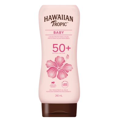 Loción Protectora Solar Para Bebes 50 SPF Hawaiian Tropic 240 Ml