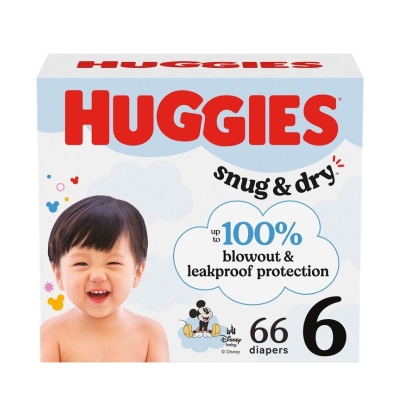 Pañales Huggies Snug & Dry Etapa 6/XXXG 66 Unidades