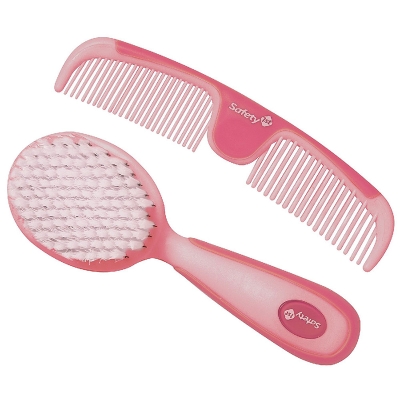 Set de Cepillo y Peine Rosa Safety 1st
