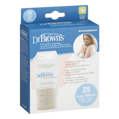 Bolsas para almacenar leche materna Dr. Browns® 25 Unidades : Precio  Guatemala