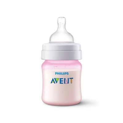Avent Biberón Classic Plus Rosa 4 oz