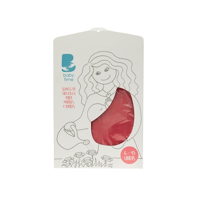 Baby Time Canguro de Tela Rojo