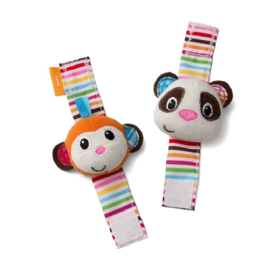 Infan Sonajero Para Muñecas Mono y Panda