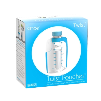 Kiindie 20 Bolsas para Almacenar leche 6 oz
