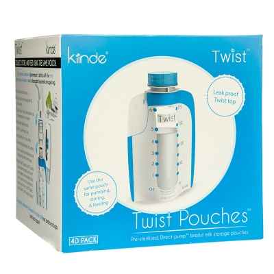 Kiindie 40 Bolsas para Almacenar Leche 6 oz