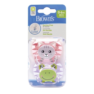 Dr Browns Set 2 Chupetes Classic Niña