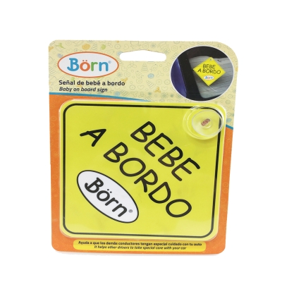 Born Letrero "Bebé a Bordo"