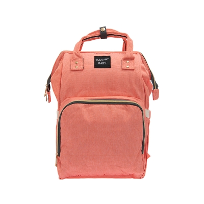 Elegant Baby Mochila Pañalera Coral