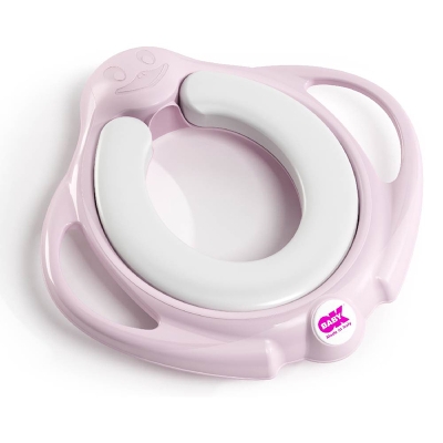 Ok Baby Adaptador para Inodoro Pingüino Rosa