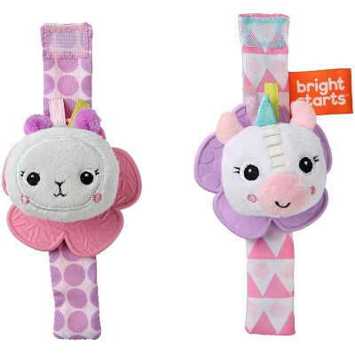 Bright Starts Sonajero para Muñecas de Unicornio y Llama
