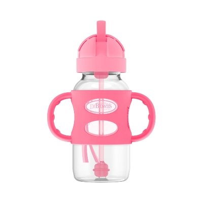 Biberón Con Sorbete Rosa 9 Oz