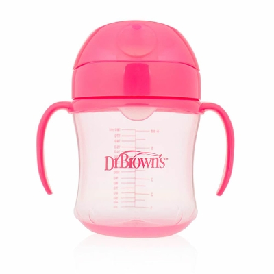 Dr Brown's Vaso Entrenador Rosa