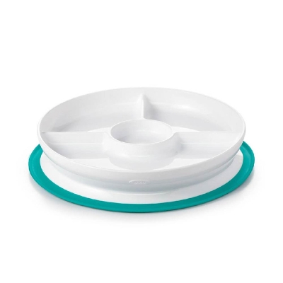 Oxo Plato con Divisiones Teal