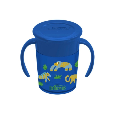 Dr Brown's Vaso 360 Safari Azul 7 oz